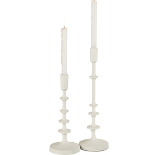 J-Line chandelier Izy - aluminium - blanc - large
