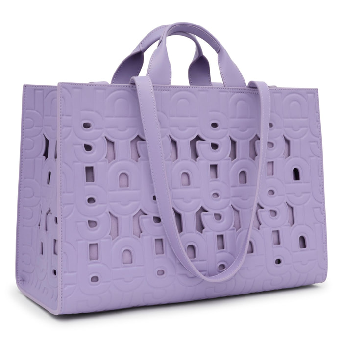 Bolso shopper Manifesto Cut - lila oscuro