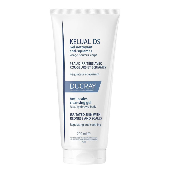 Kelual DS - Gel Moussant Visage & Corps 200 ml