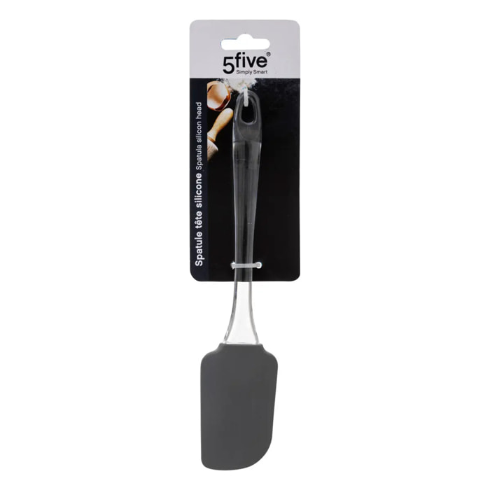Spatule en silicone gris
