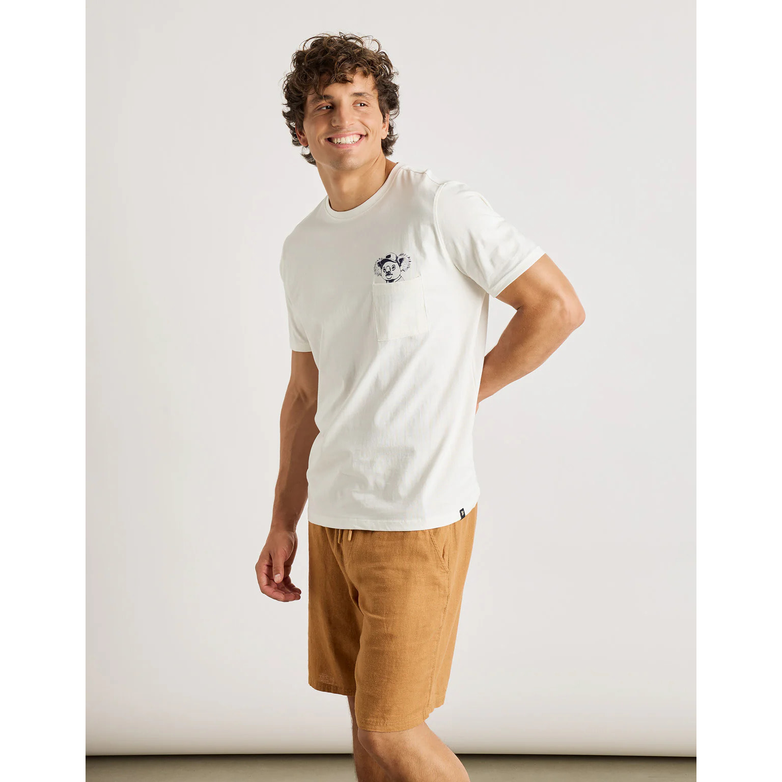 Camiseta Manga Corta Off White - Kravitz