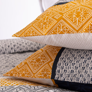 Parure de lit "Etnik rayé" en coton 240x220 cm