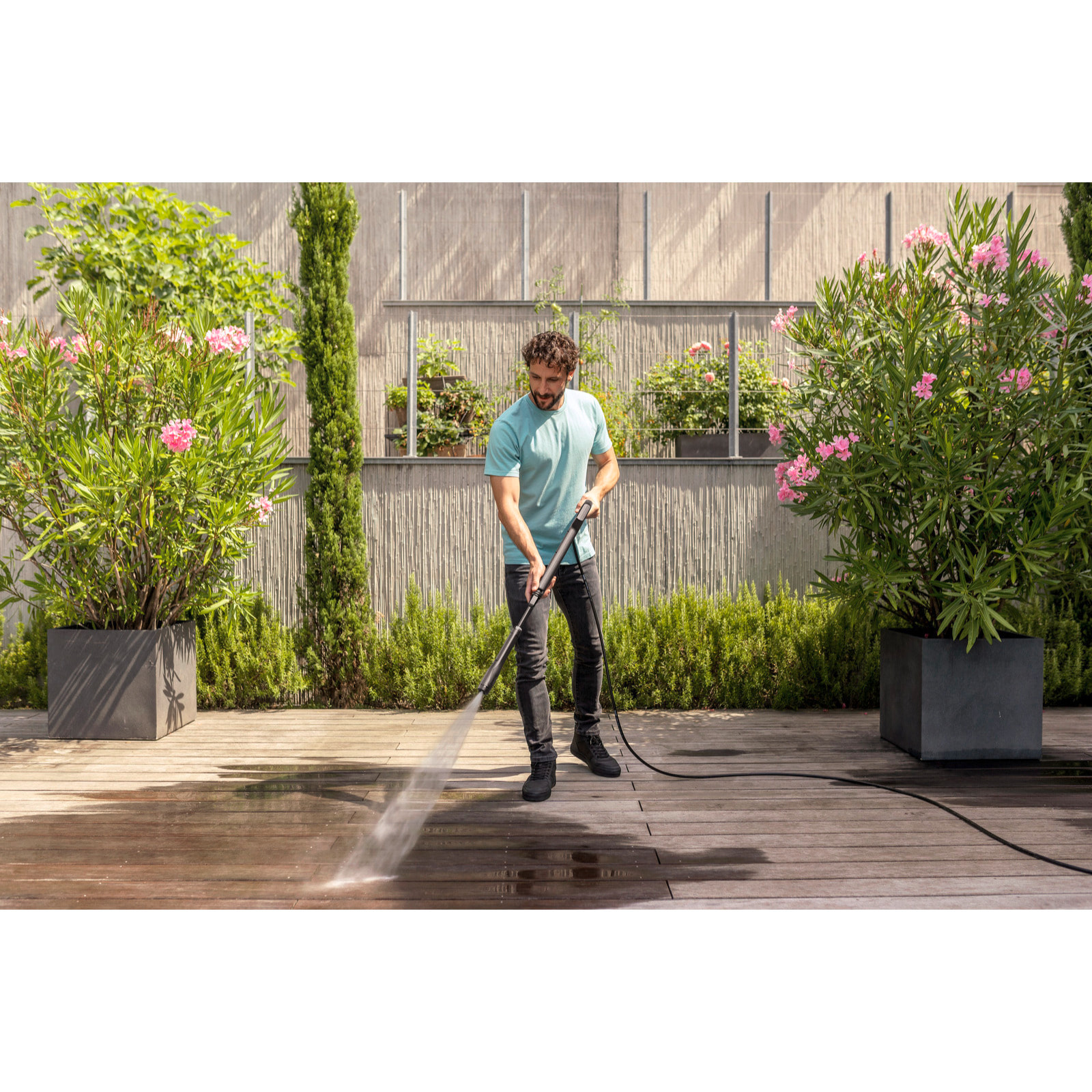 Nettoyeur haute pression Karcher K 7 WCM FJ - Pression 180 bar- Débit 600 l/h- rotabuse- canon à mousse