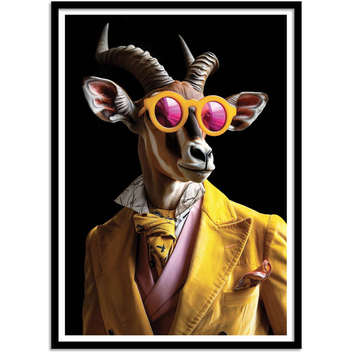 Affiche - Kudu Wild Suits - Philippe Hugonnard