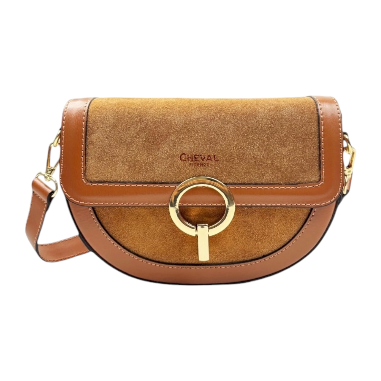 Bolso Cruzado Cheval Firenze Ambra F/W Camel