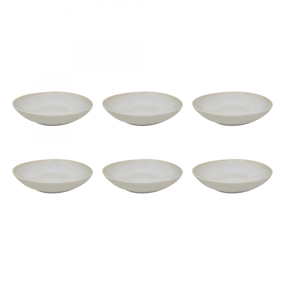 Lot de 6 assiettes creuses, NUAGE