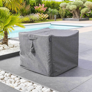 Housse de protection "Hambo" pour table carrée M 165x165x80cm en polyester