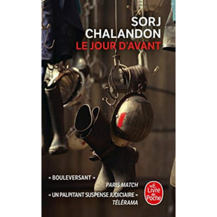 Chalandon, Sorj | Le jour d'avant | Livre d'occasion