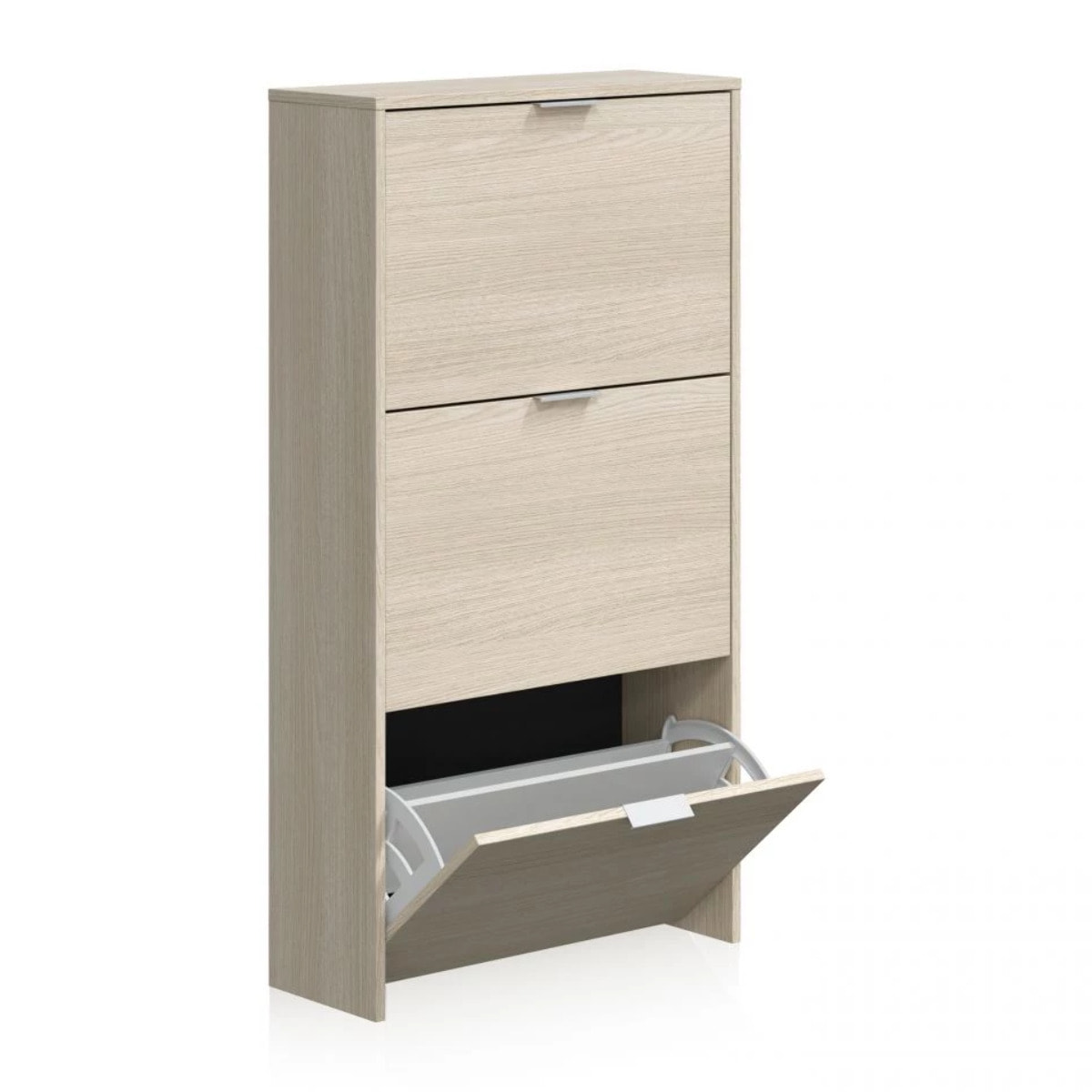 Zapatero Remi de 3 puertas Roble