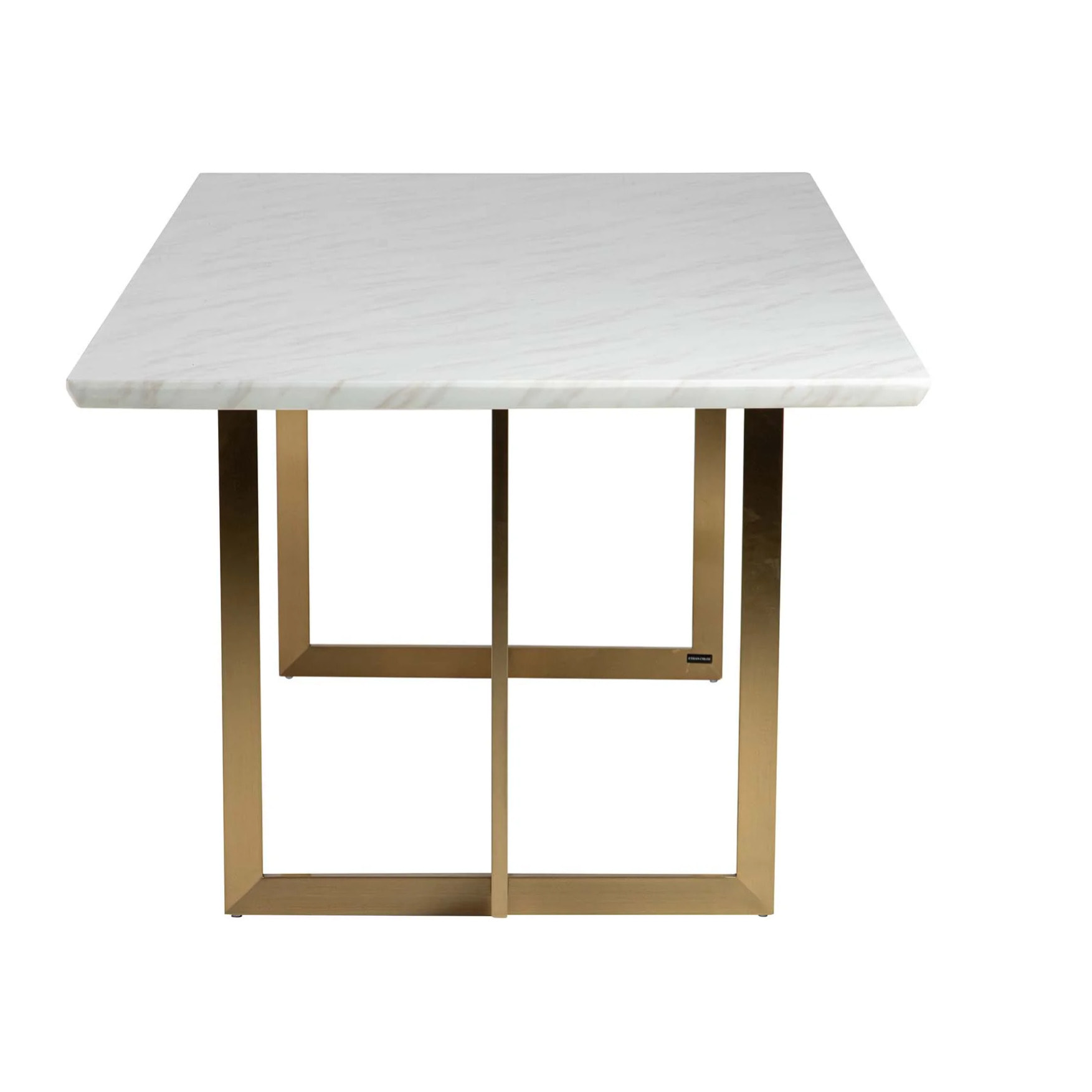 Mesa Comedor  Marmol Inoxidable Tebas 220x100x76 Cm