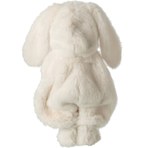 J-Line Enfant lapin et coq - polyester - blanc
