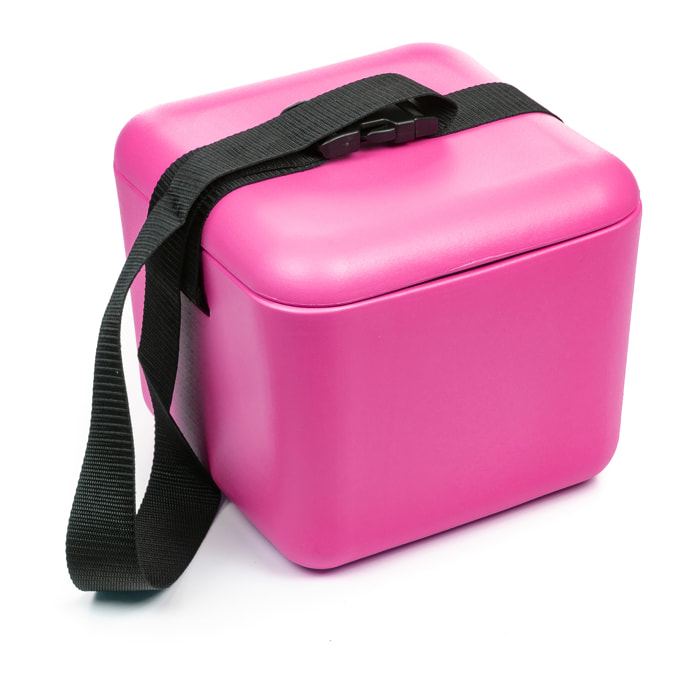Villette nevera portátil semi rígida de EVA con asa regulable.