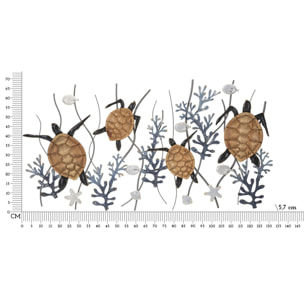 PANNELLO IN FERRO TURTLE CM 132,7X5,7X69,9