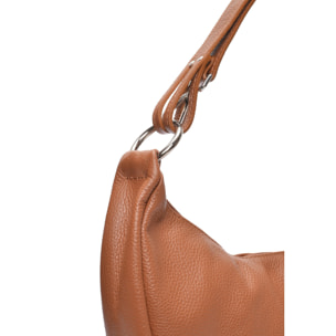 Borsa a tracolla Anna Luchini Cammello