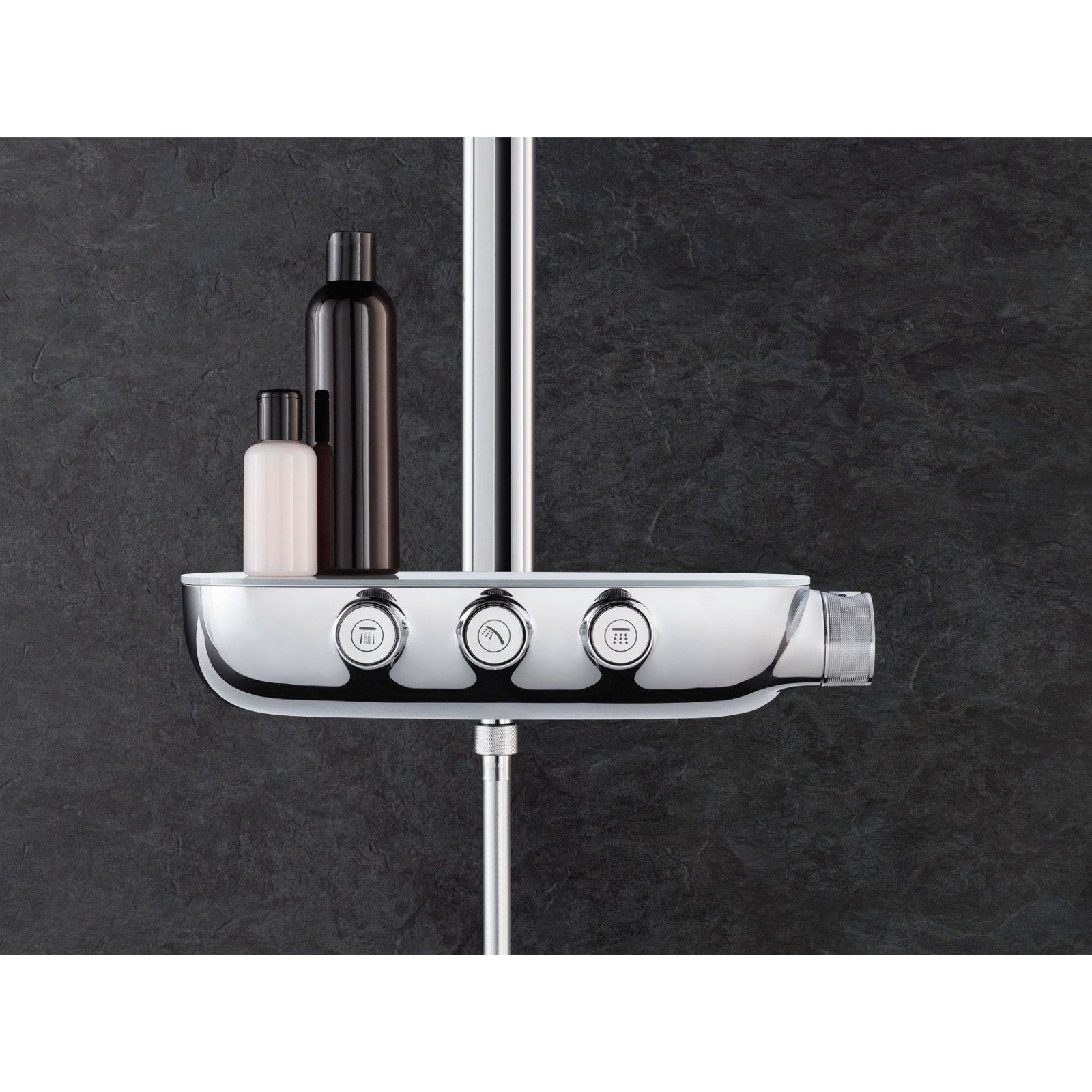 GROHE Colonne de douche avec mitigeur thermostatique Rainshower System SmartControl Duo 360