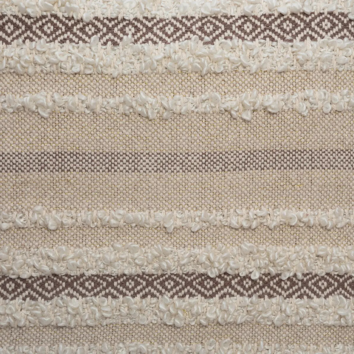 Coussin "Shine" beige 59x59cm