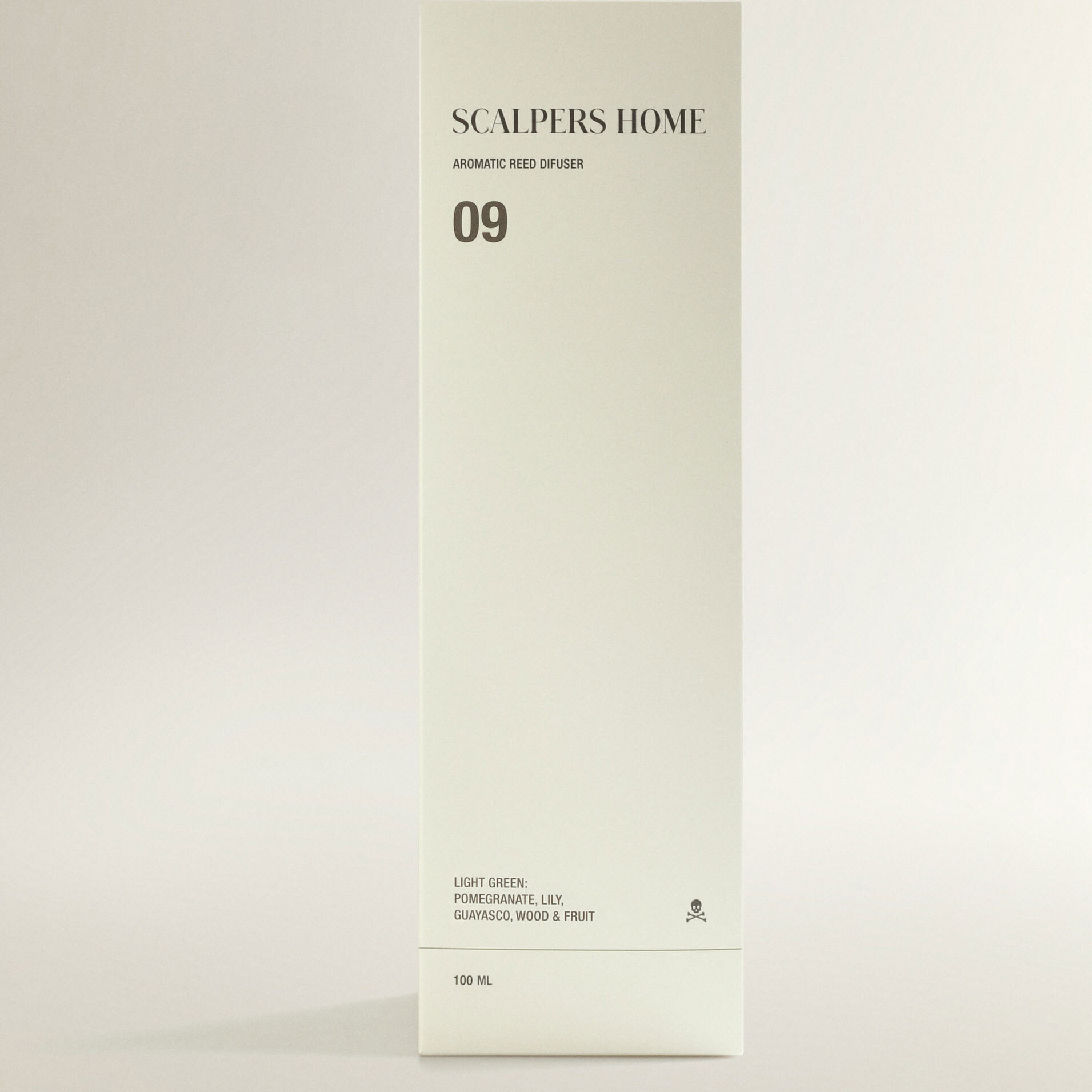Difusor mikado de 100ml aroma light green scalpers