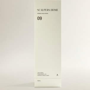 Difusor mikado de 100ml aroma light green scalpers