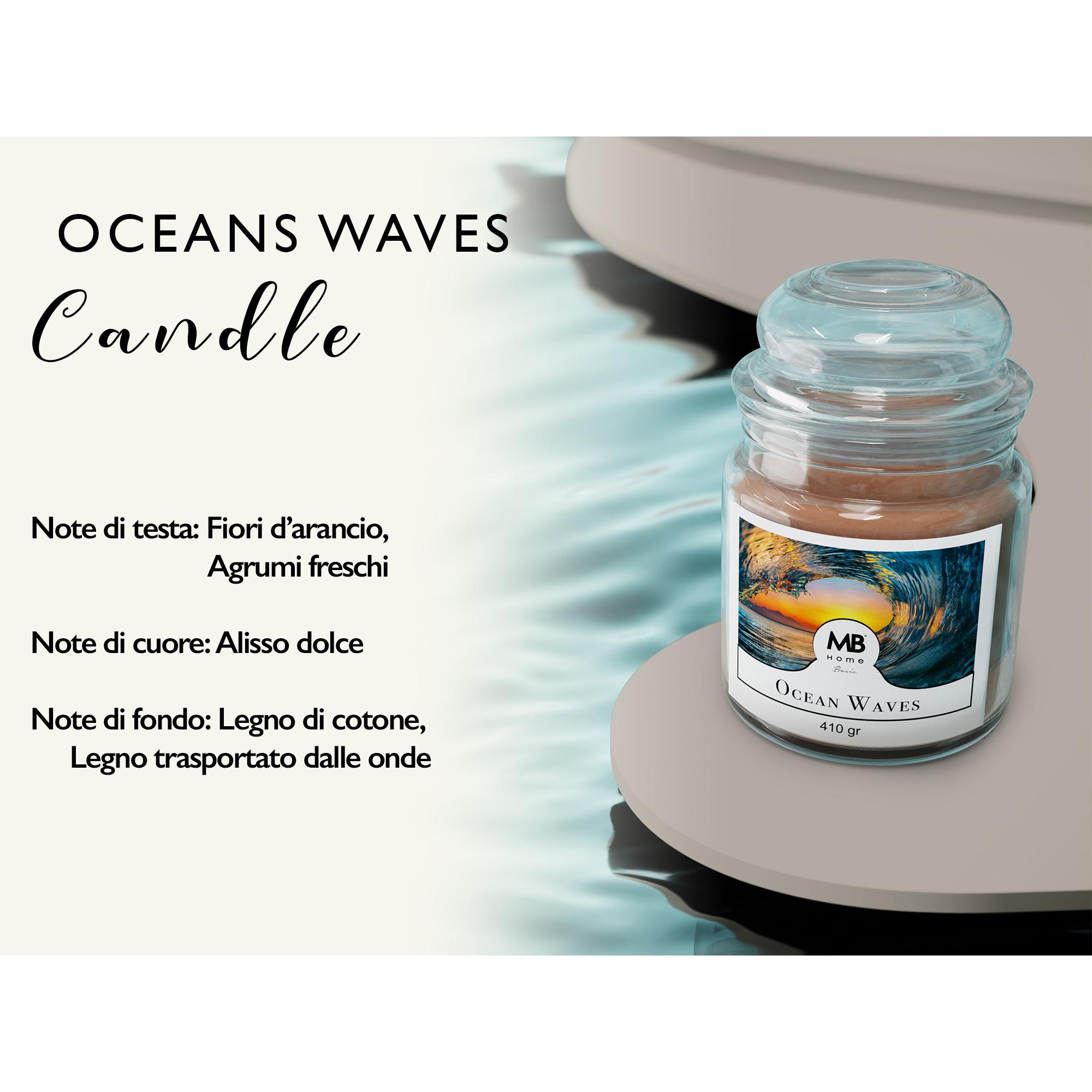 CANDELA MB HOME BASIC-OCEAN WAVES 410GSM