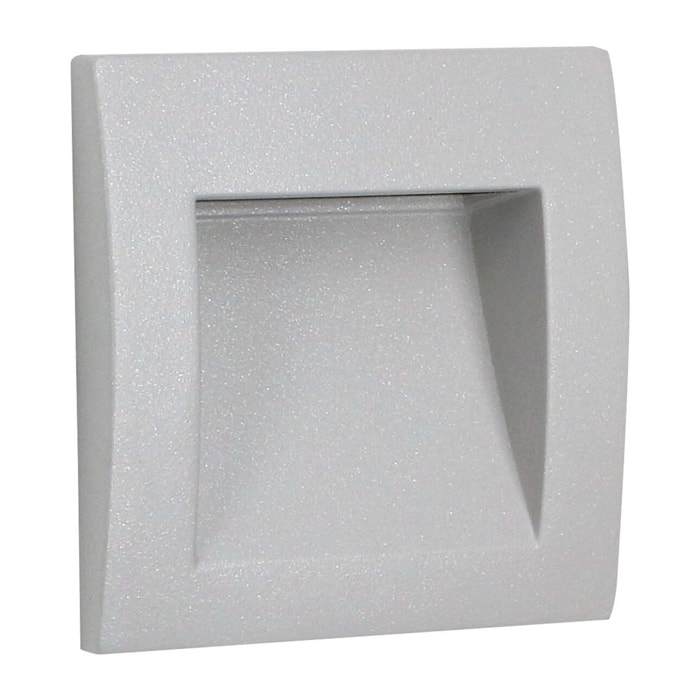 FORLIGHT Empotrable De Pared Ip65 Face Led 2,5W 4000K Gris 142Lm