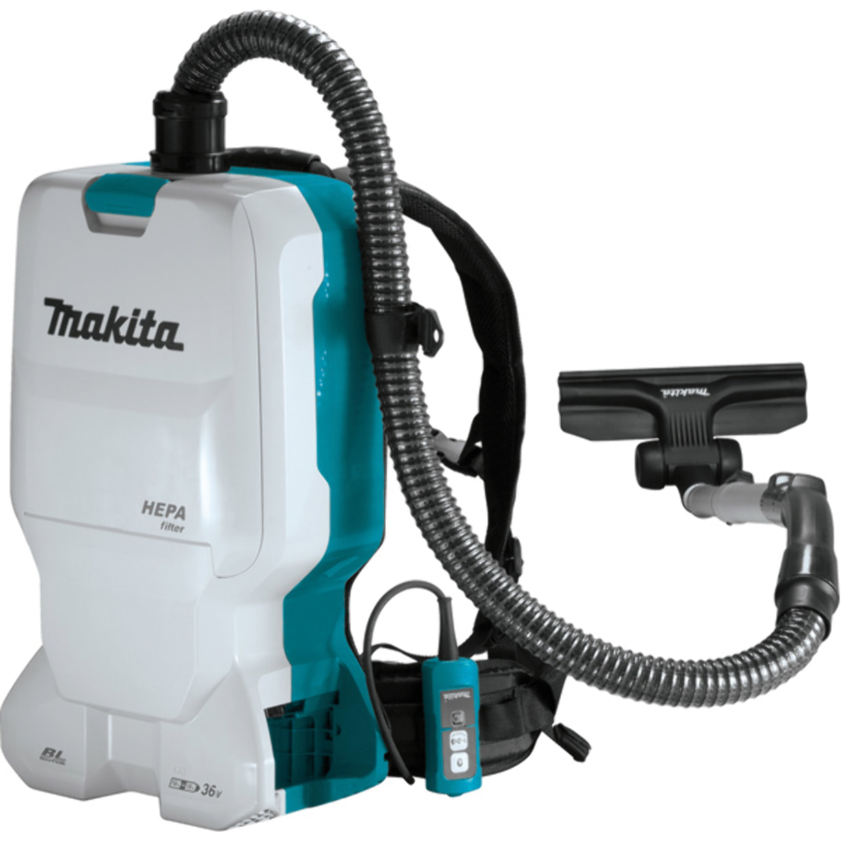 Aspirateur 36 V = > 2 x 18 V Li-Ion 110 mbar MAKITA - Sans batterie - DVC660Z