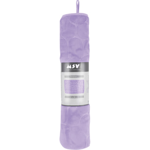 Tapis de bain Microfibre PEBBLE Lavande MSV