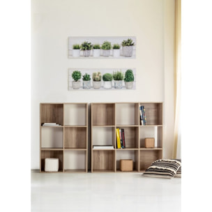 LIBRERIA MILA 9 RIPIANI H90 CM