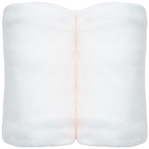 Lot de 2 Draps Housse 70x140 cm jersey Coton bio-Blanc