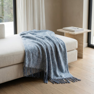 Plaid in poliestere - Blu
