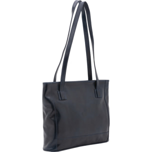 Borsa a spalla da donna - Modello Cressa - Vera pelle - 30.0 x 37.0 x 8.0 cm