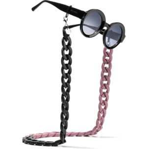 Cadena para Gafas Link Chain Violeta / Negro D.Franklin