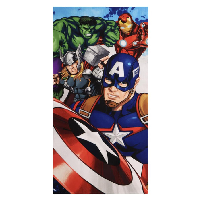 Toalla Microfibra de Avengers - 70x140x1 cm - Color:Multicolor