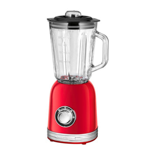 Blender Mixeur 1,5L vintage Proficook PC-UM 1195 Rouge