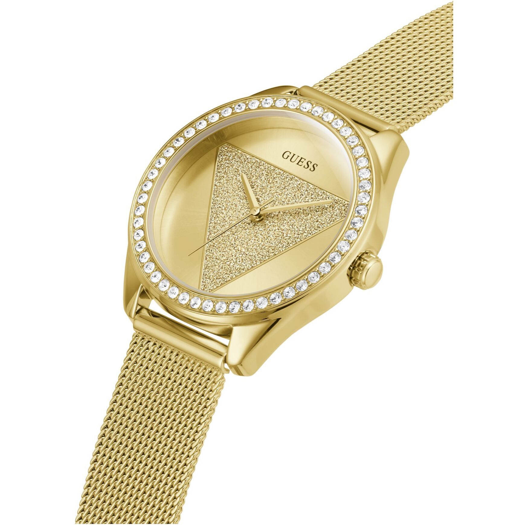 Guess Reloj Analógico De Cuarzo. Gt Tri Glitz