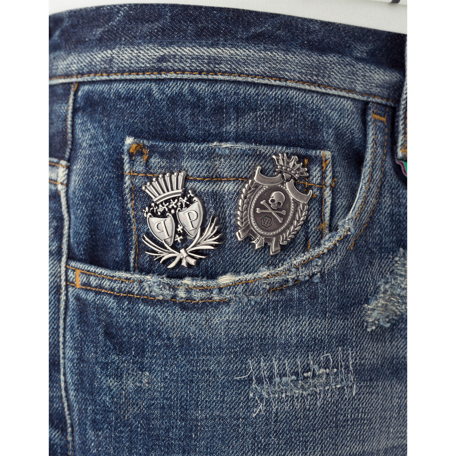 PHILIPP PLEIN straight cut "vulcano"