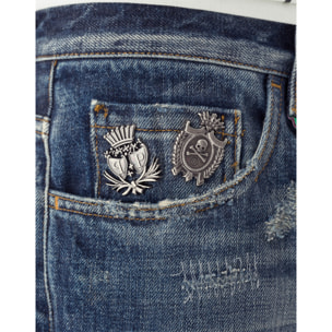 PHILIPP PLEIN straight cut "vulcano"