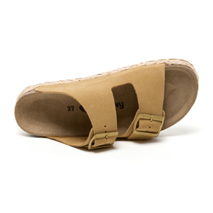 SANDALIA PLATAFORMA BILLOWY MARRON