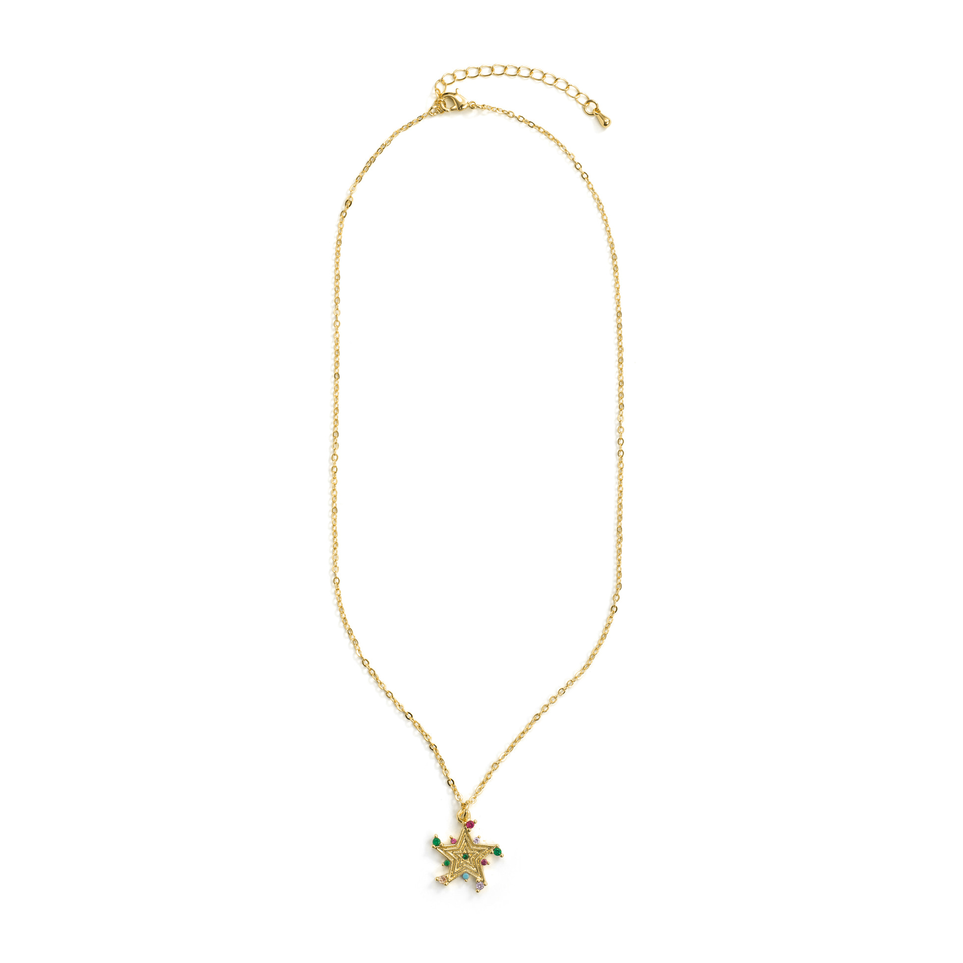Collar Ryaiss acabado oro amarillo 18k