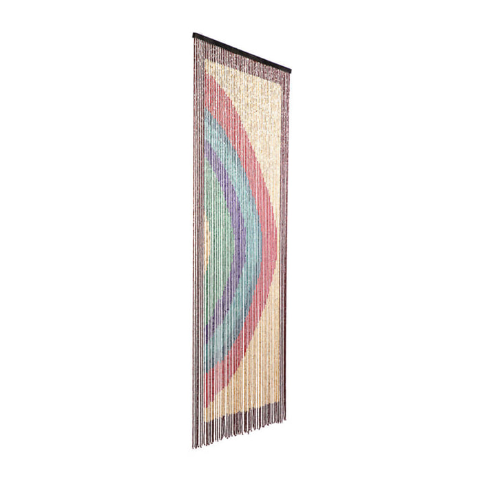 Cortina De Madera Rainbow 60 Líneas 90x200 Cm