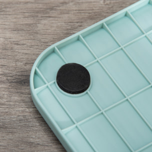 PawHut Lettiera per Gatti Chiusa con Filtri, Paletta e Vassoio Removibile, Struttura in PP, 43x44x47cm, Verde