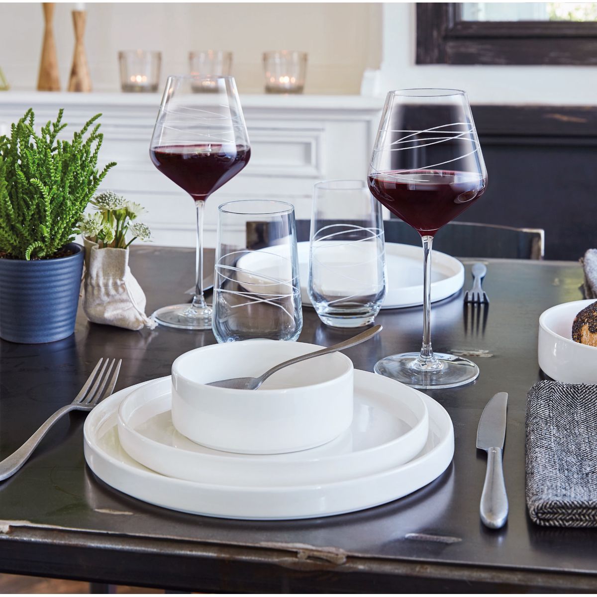 6 verres à eau 40cl