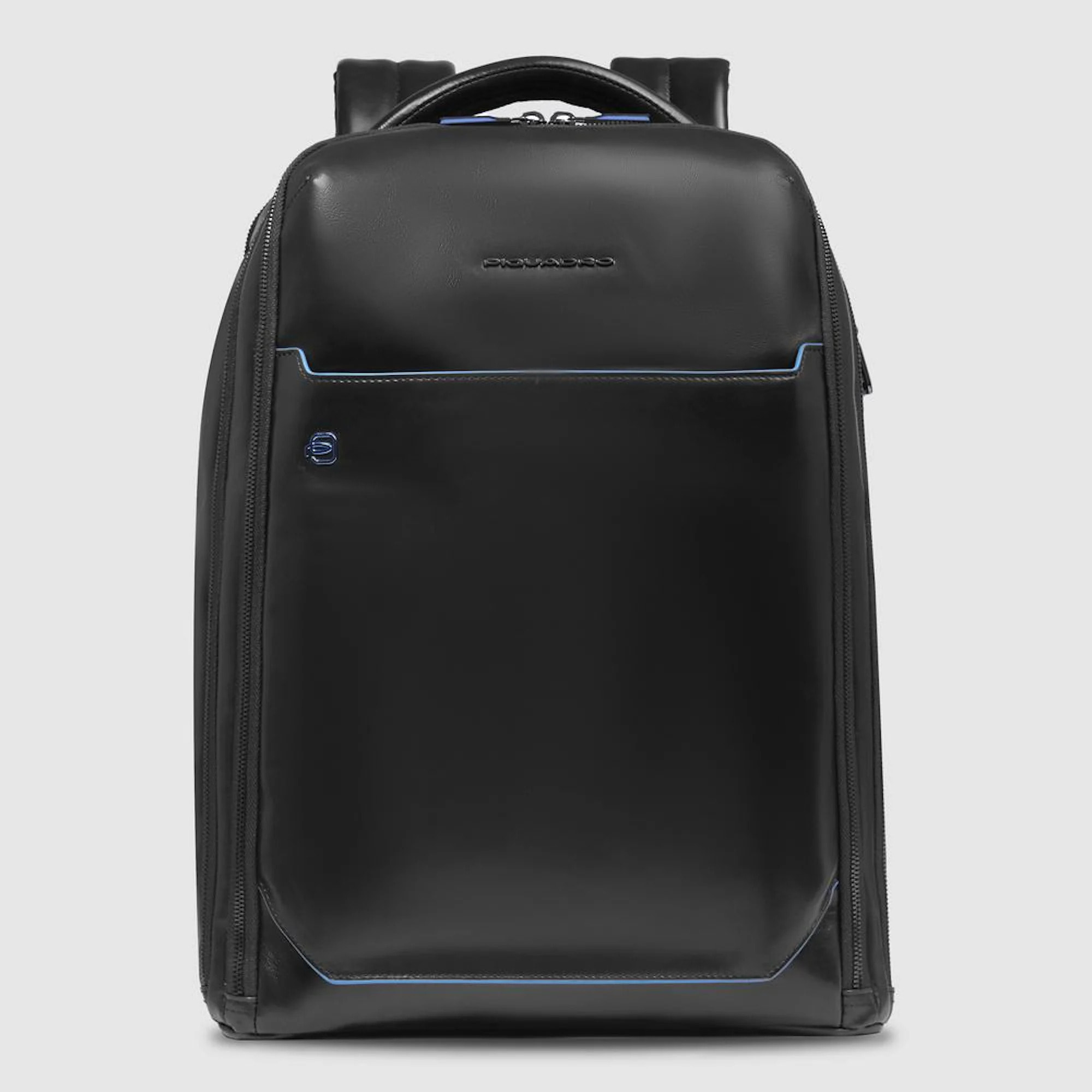 Piquadro Zaino da viaggio fast-check porta pc e iPad®Pro con protezioni antiurto e RFID, personalizzabile