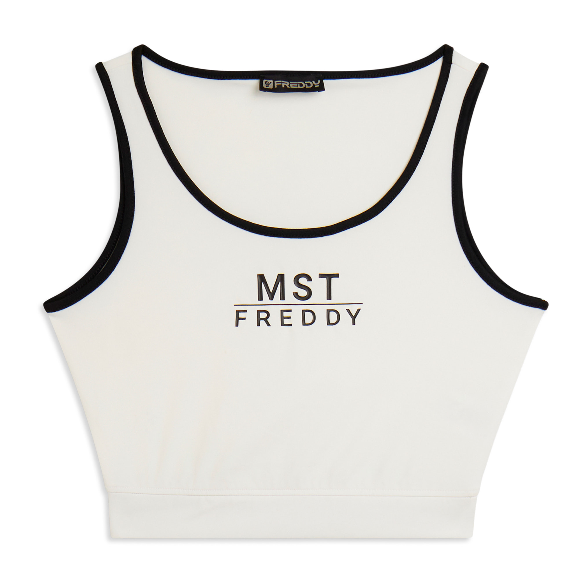 Top sportivo aderente con stampa MST FREDDY