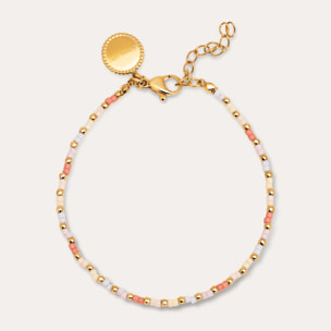 Bracciali Floral Colors  in Acciaio Placcato Oro