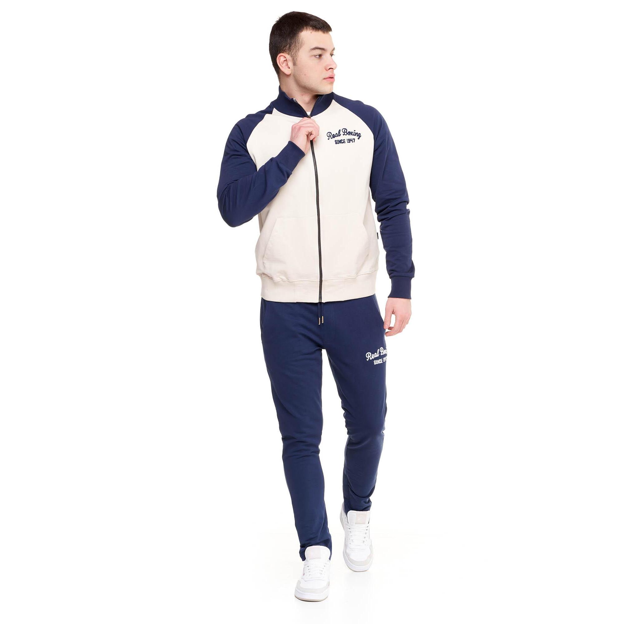 Tuta uomo con collo alto e zip linea Real Boxing