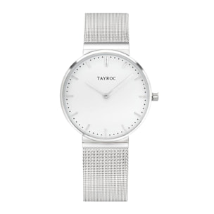 Reloj Tayroc TY144 Hombre Analogico Cuarzo con Correa de Acero inoxidable