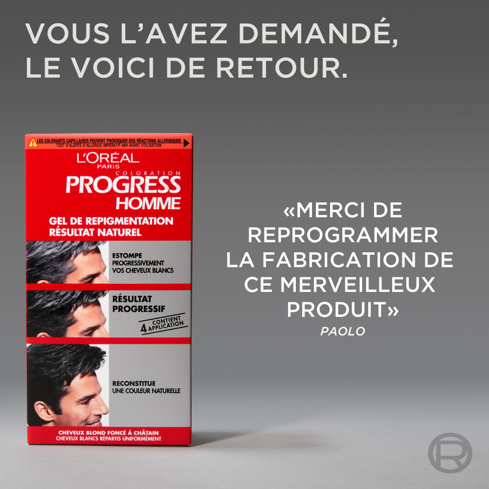 L'Oréal Paris Progress Homme Gel de repigmentation