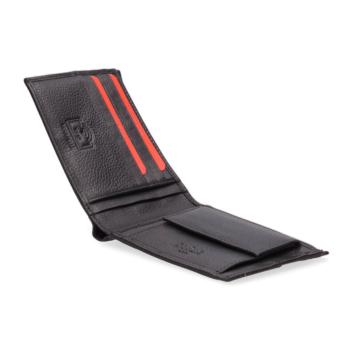 Portafoglio da uomo In Vera pelle Made in Italy 12x9,5x2 cm