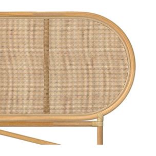 Tête de lit en rotin naturel 160 cm - Navahino