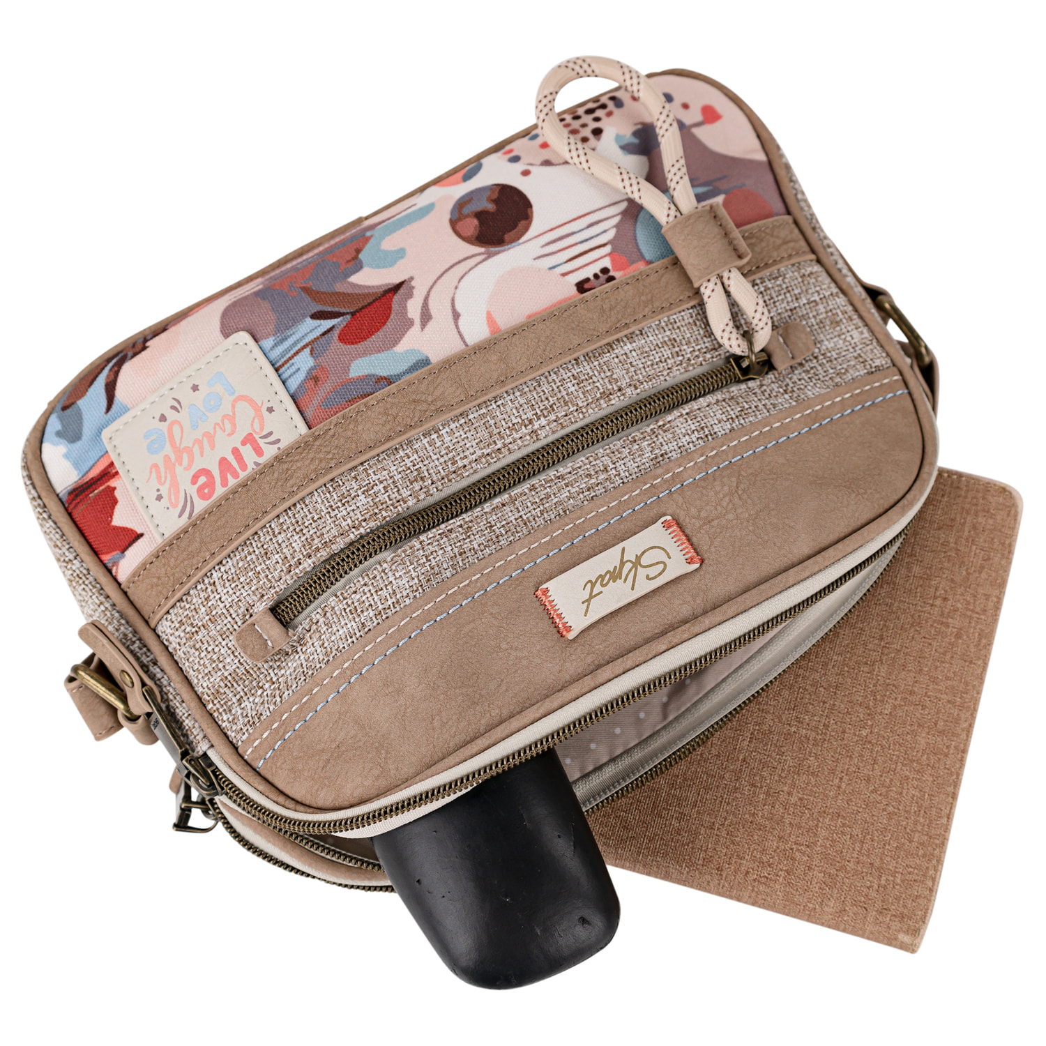 Bolso Bandolera Mujer Skpat Leyre Taupe